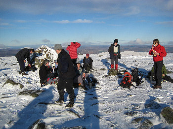 Summit of Carn an t-Saigart Mor