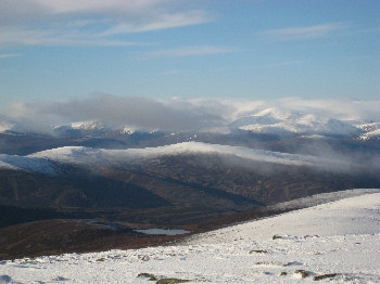 Ben Macdui from Carn an t-Saigart Mor