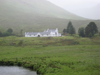 The Cluanie Inn - a welcoming sight